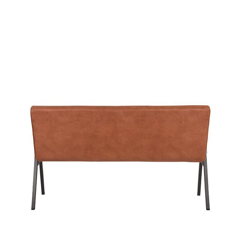  Eetkamerbank Matz - Cognac - Microfiber - 145 cm afbeelding 3