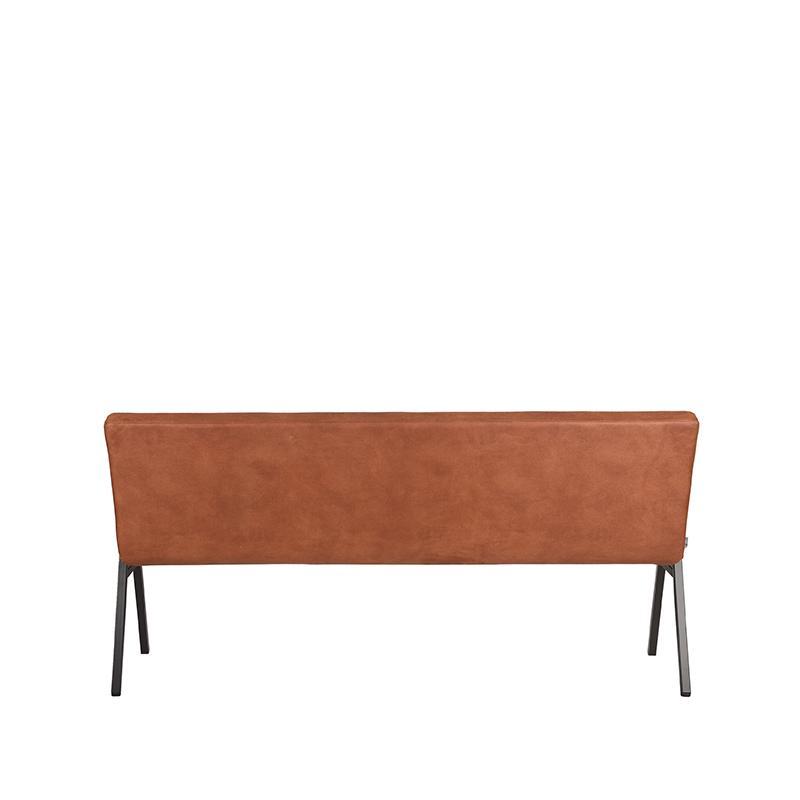  Eetkamerbank Matz - Cognac - Microfiber - 175 cm afbeelding 3