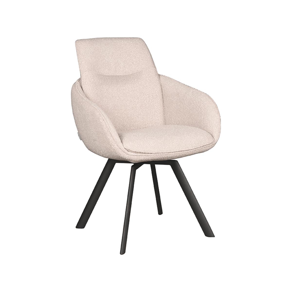  Eetkamerstoel Beauty - Naturel - Boucle afbeelding 2