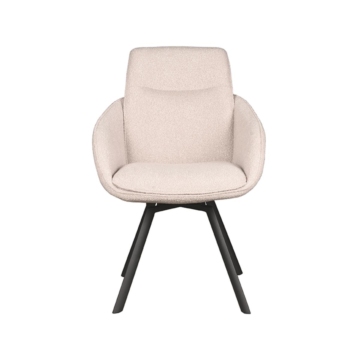  Eetkamerstoel Beauty - Naturel - Boucle afbeelding 3