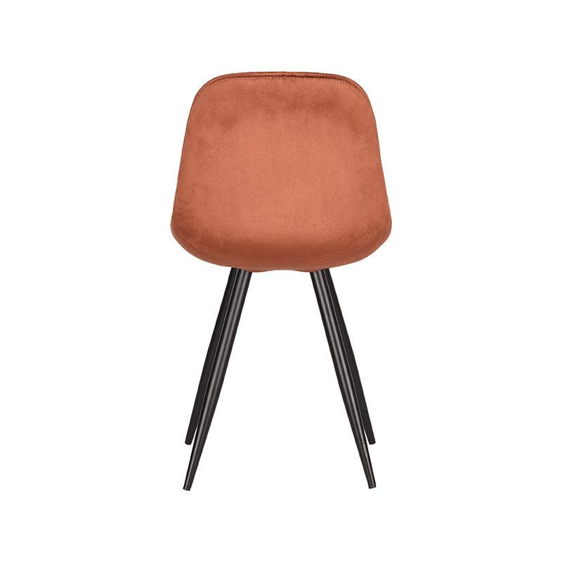  Eetkamerstoel Capri - Rust - Fluweel afbeelding 4
