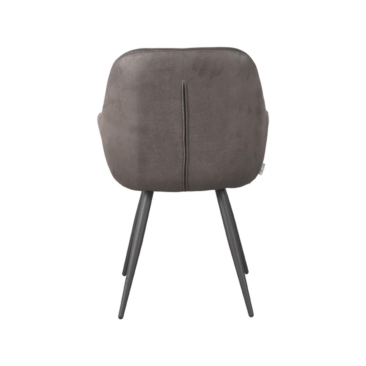  Barkruk Fender - Antraciet - Micro Suede afbeelding 4