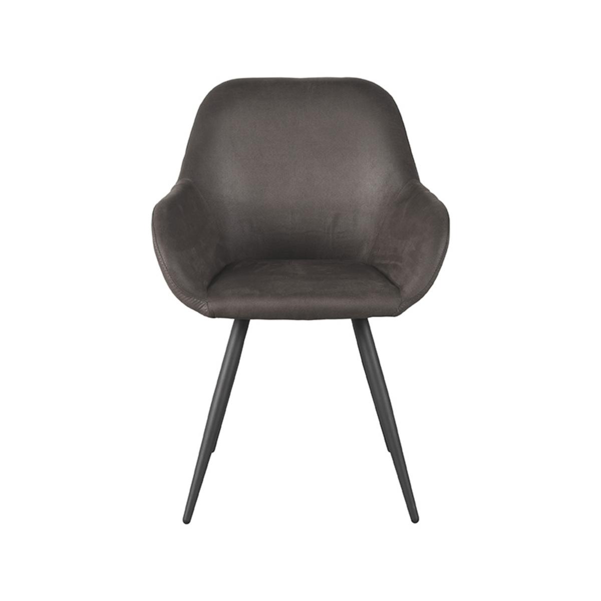  Barkruk Fender - Antraciet - Micro Suede afbeelding 2