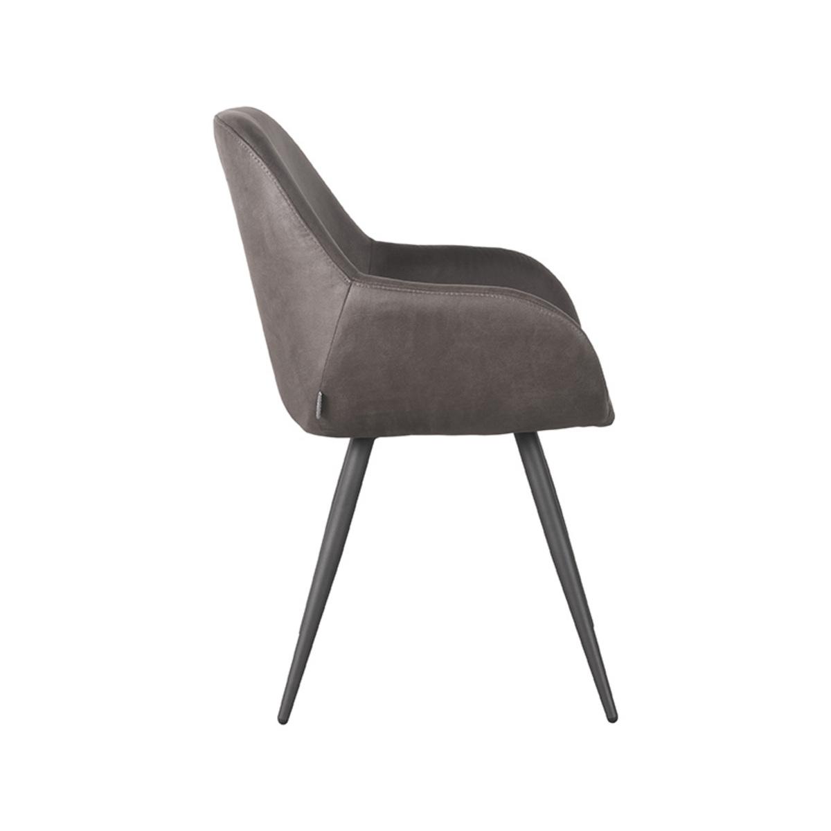  Barkruk Fender - Antraciet - Micro Suede afbeelding 3