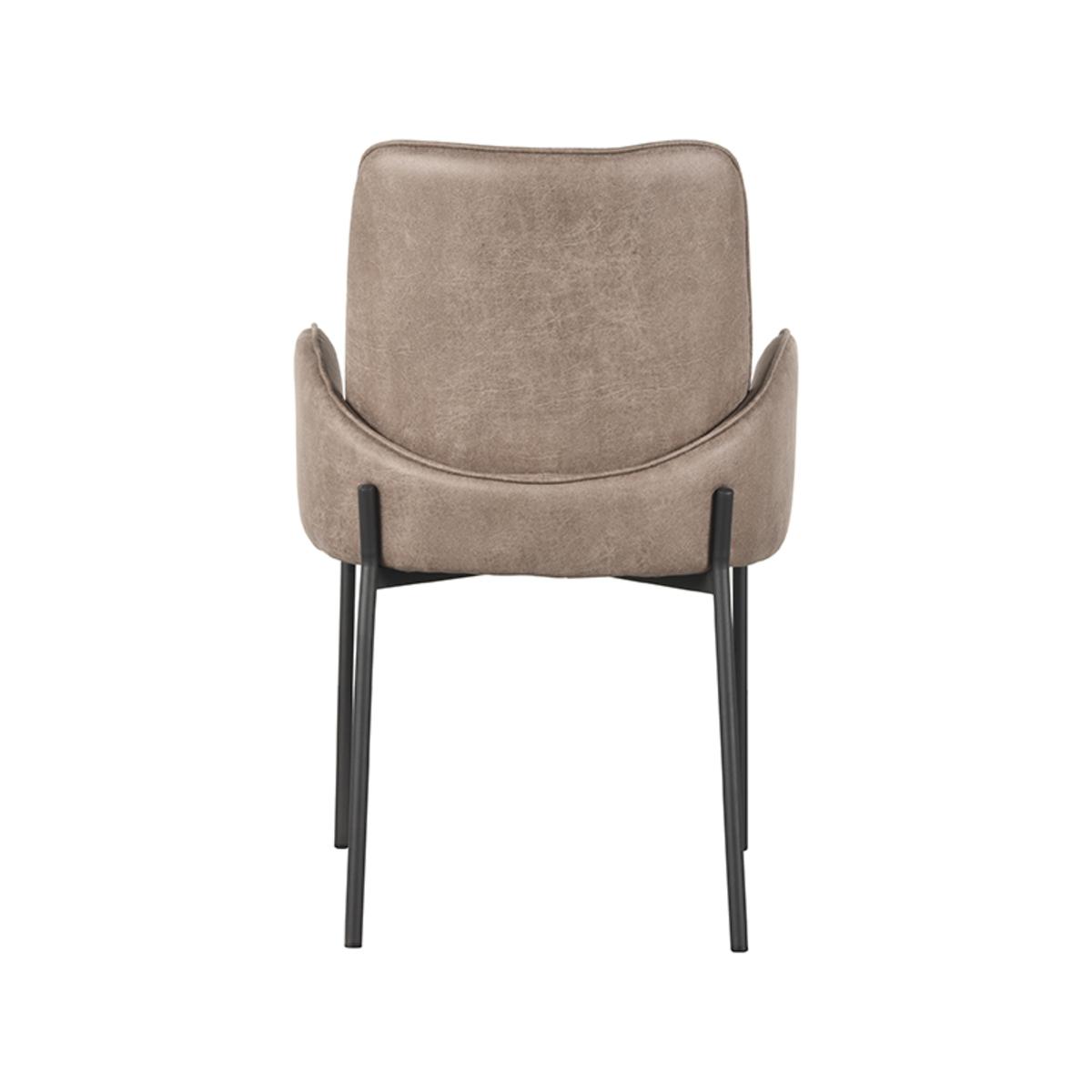  Eetkamerstoel Joni - Taupe - Micro Suede afbeelding 4