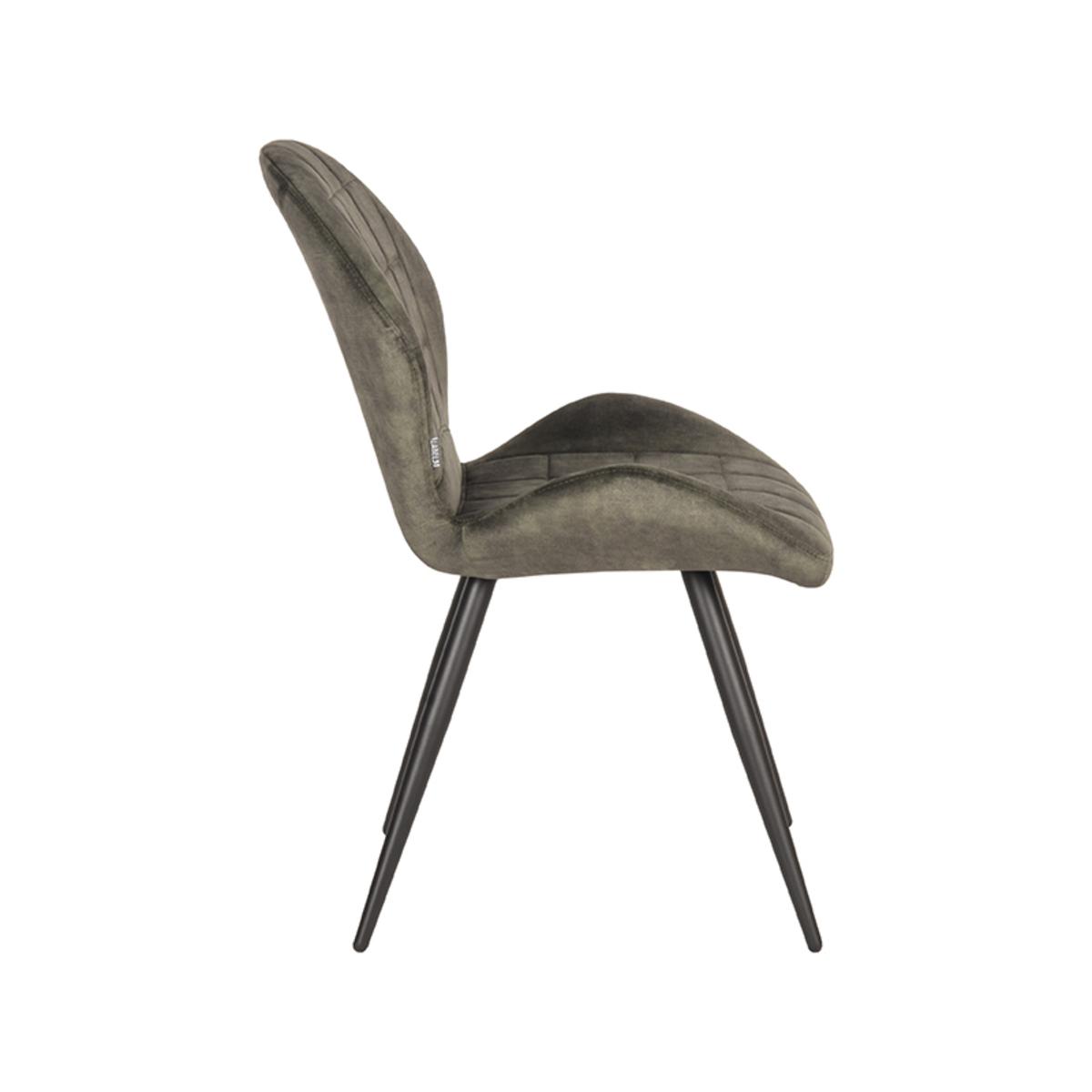  Eetkamerstoel Sil - Hunter - Velours afbeelding 3