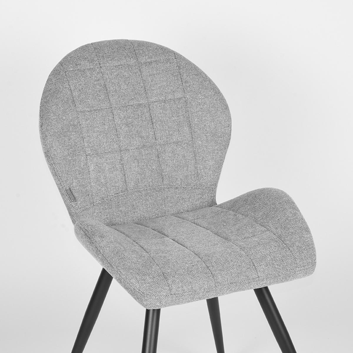  Eetkamerstoel Sil - Zinc - Weave afbeelding 5