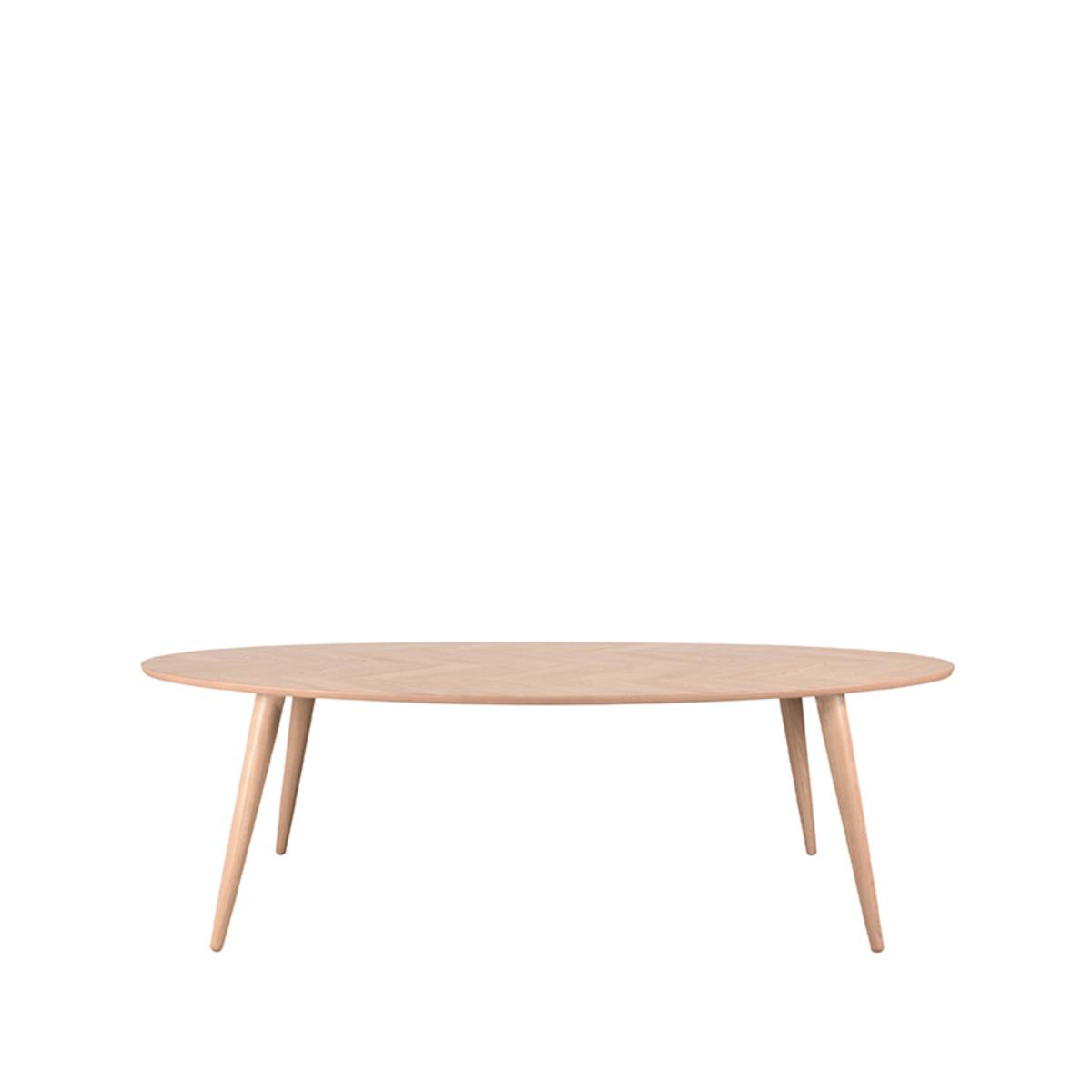  Eetkamertafel Ines - Naturel - Eiken afbeelding 2
