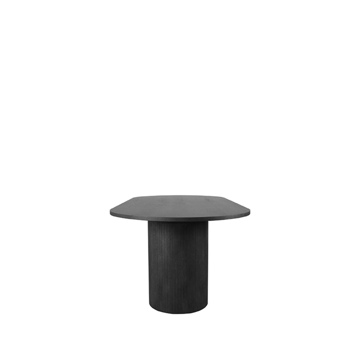  Eettafel Oliva 240x120x75 cm - Zwart - Eiken afbeelding 3