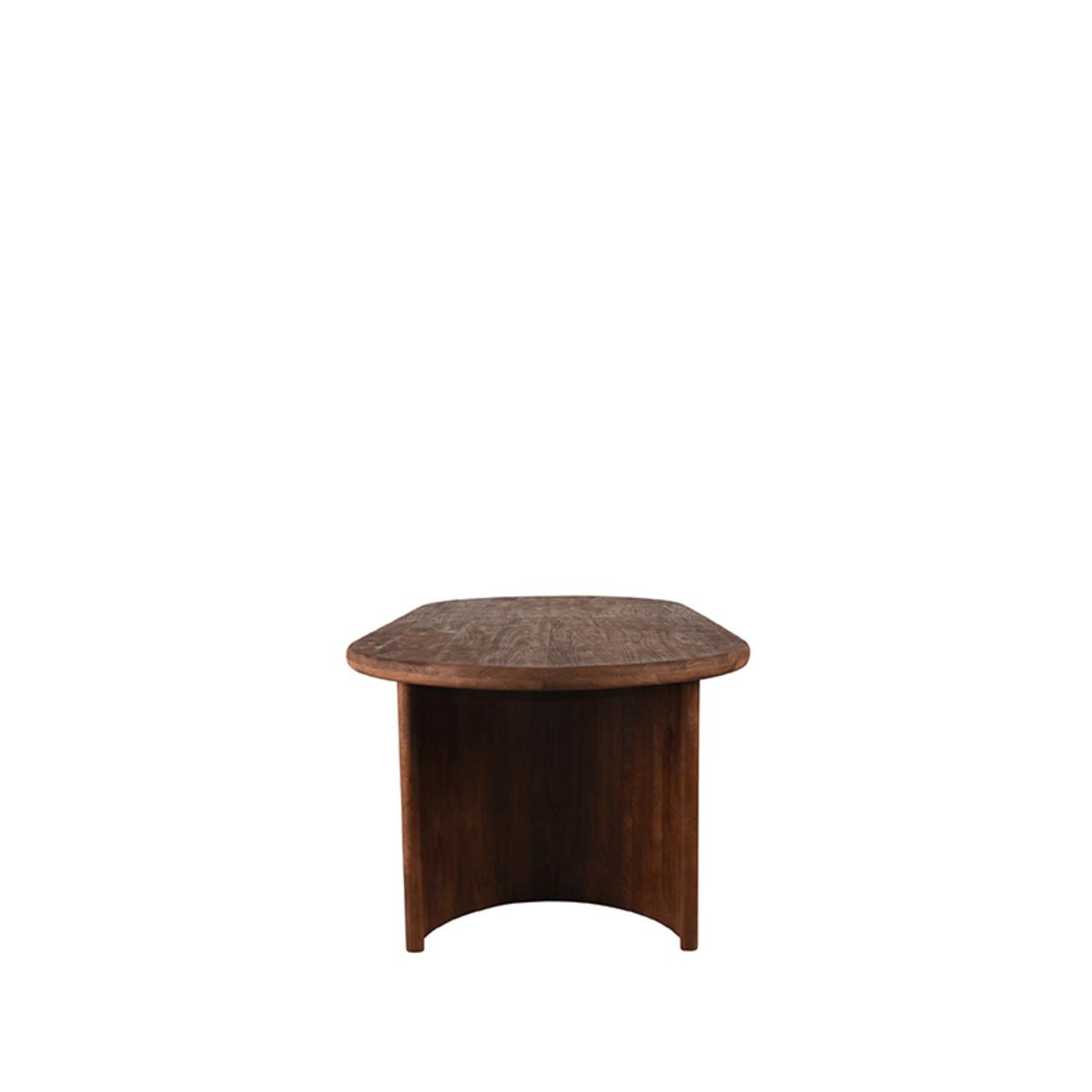  Eetkamertafel Vito - Espresso - Mangohout - 240 cm afbeelding 3