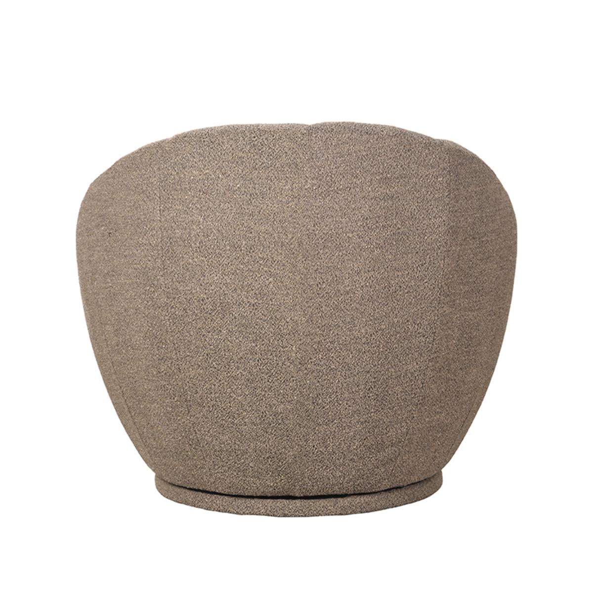  Fauteuil Crown - Bruin - Boucle afbeelding 5