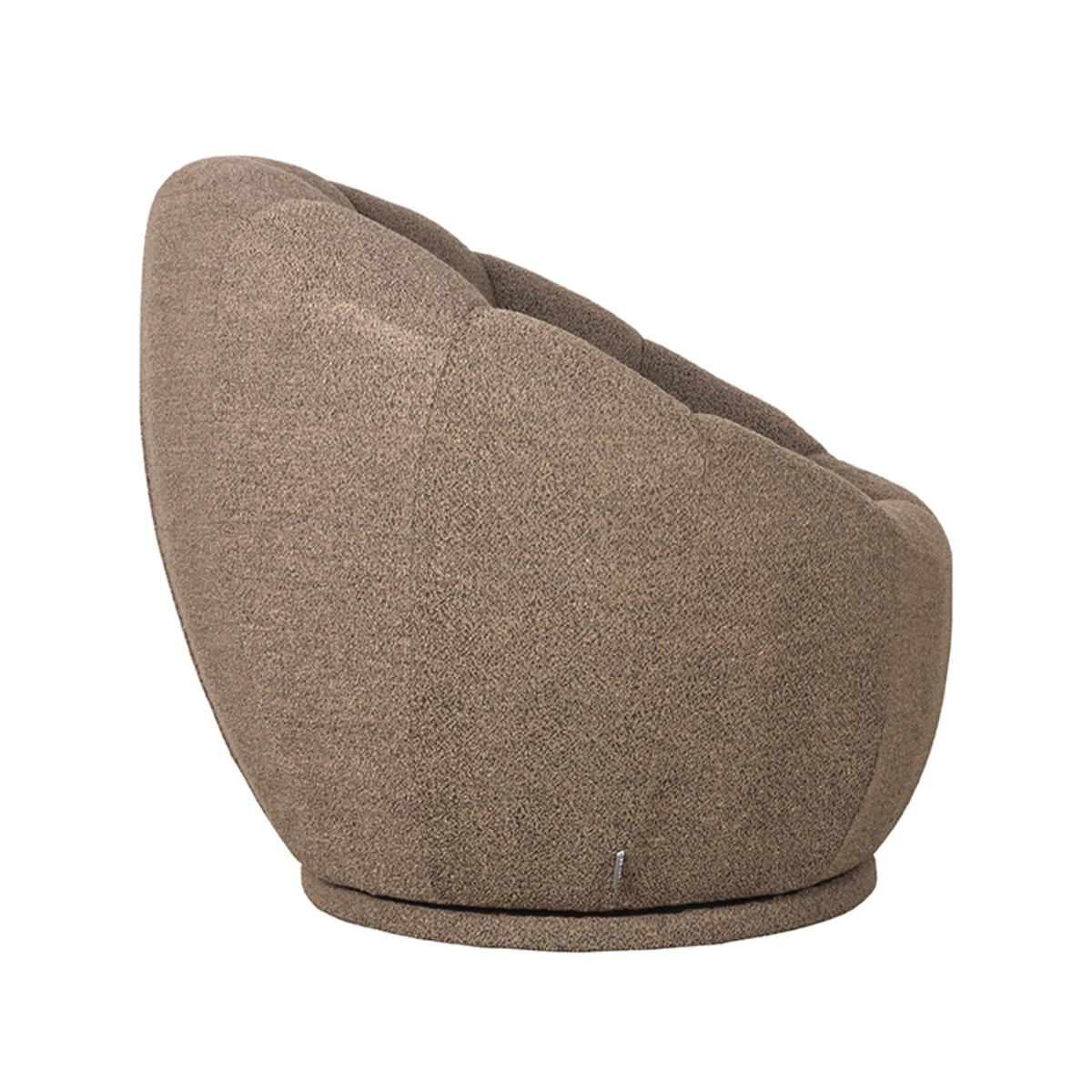  Fauteuil Crown - Bruin - Boucle afbeelding 4