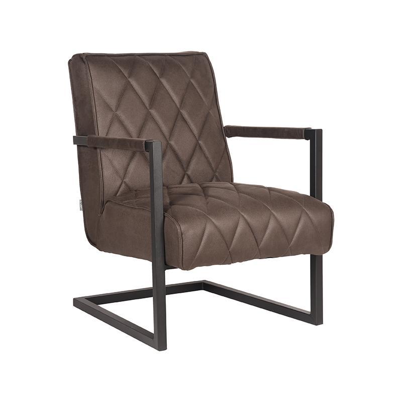  Fauteuil Denmark - Antraciet - Microfiber afbeelding 1
