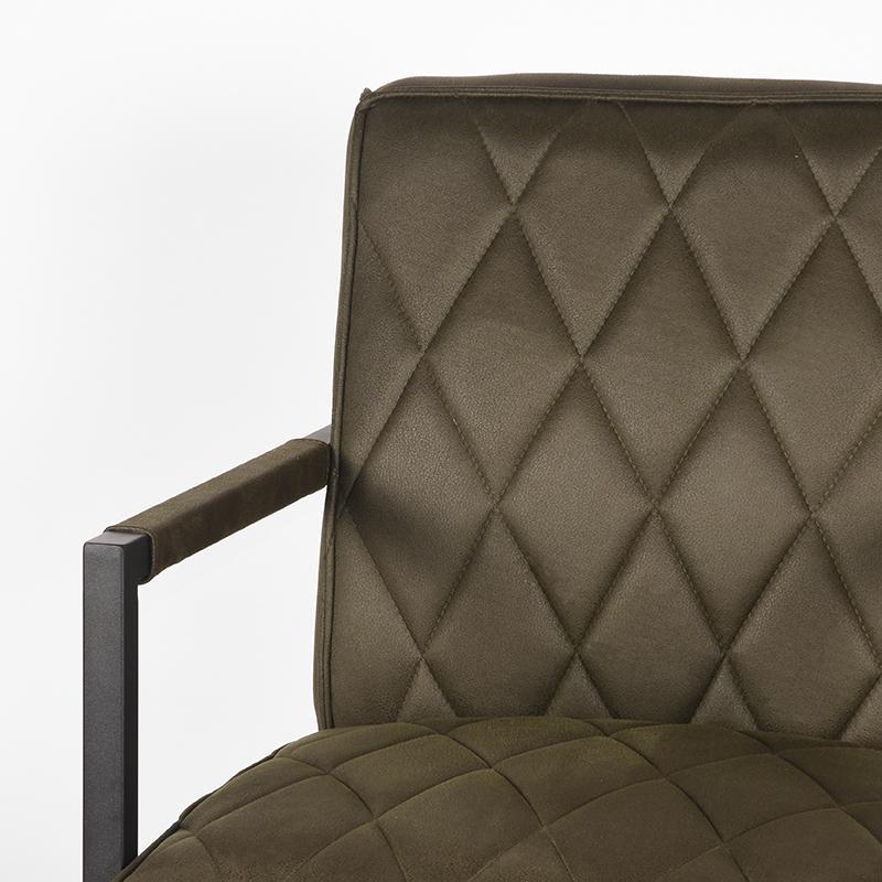  Fauteuil Denmark - Army green - Microfiber afbeelding 5