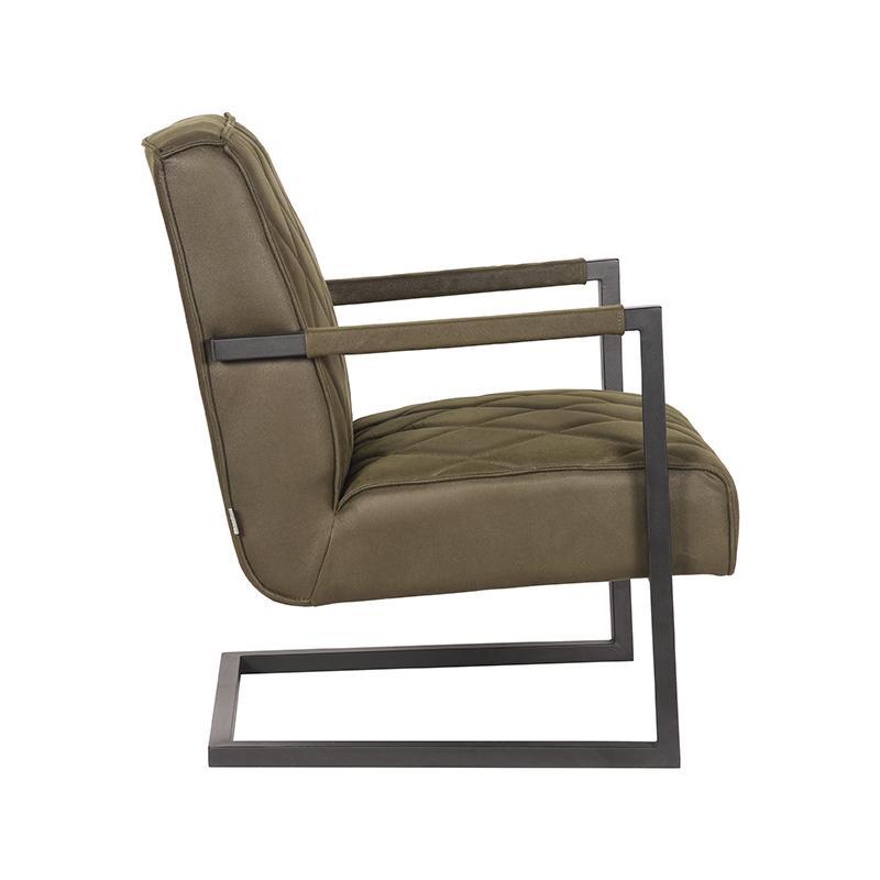  Fauteuil Denmark - Army green - Microfiber afbeelding 3