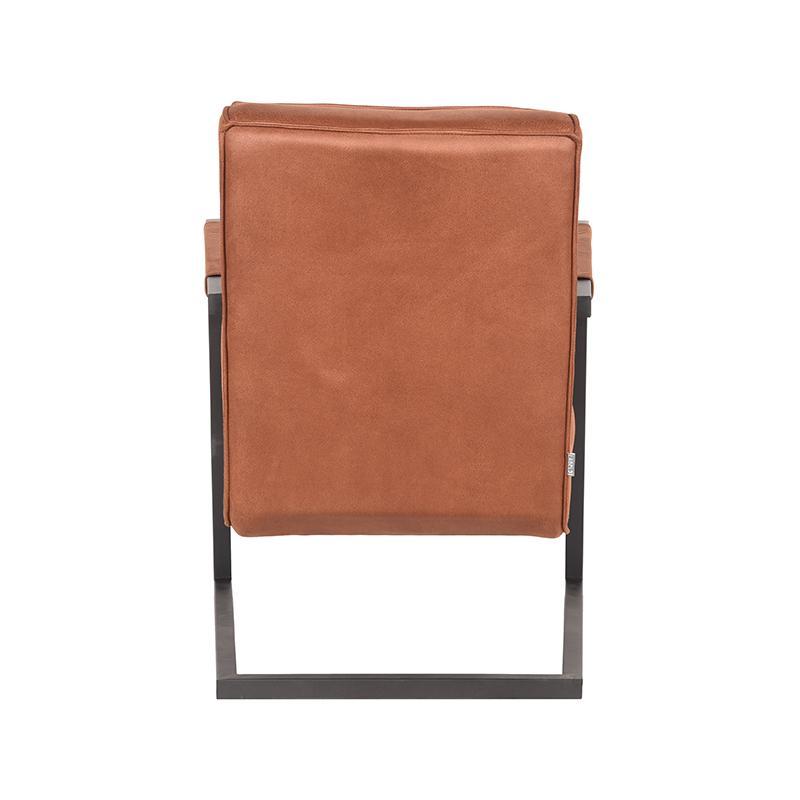  Fauteuil Denmark - Cognac - Microfiber afbeelding 3