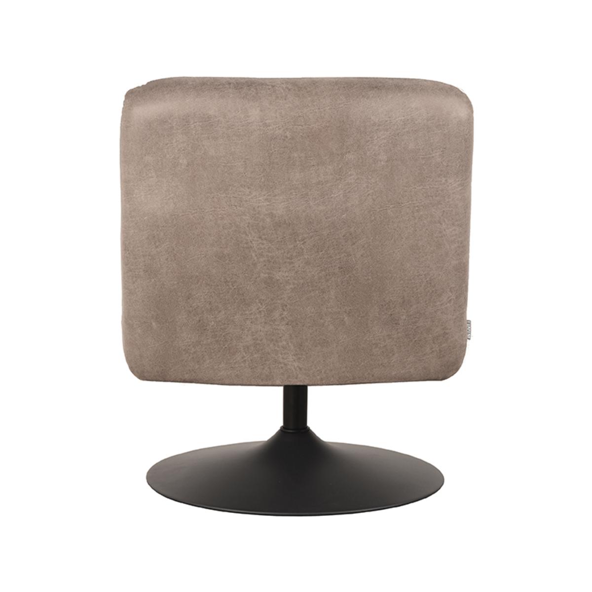  Fauteuil Eli - Taupe - Micro Suede afbeelding 5