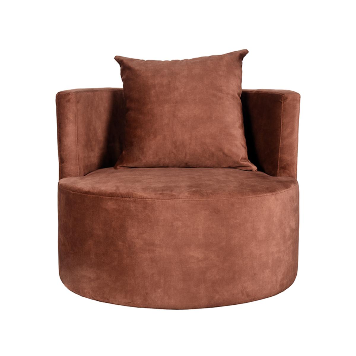  Fauteuil Evy - Rust - Velours afbeelding 2