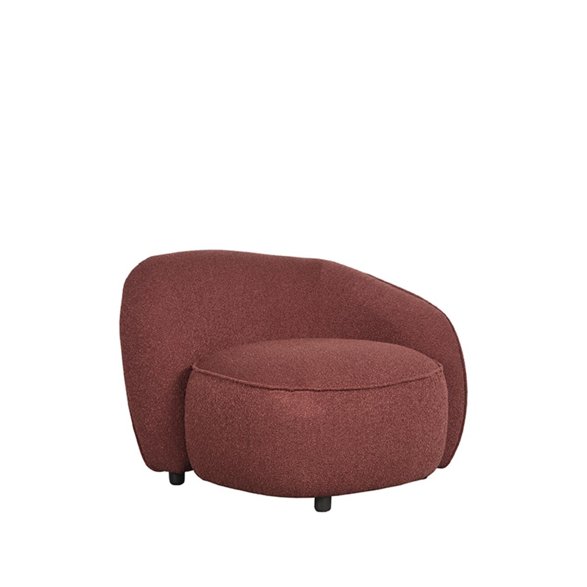 Fauteuil Livo - Winered - Boucle afbeelding 3