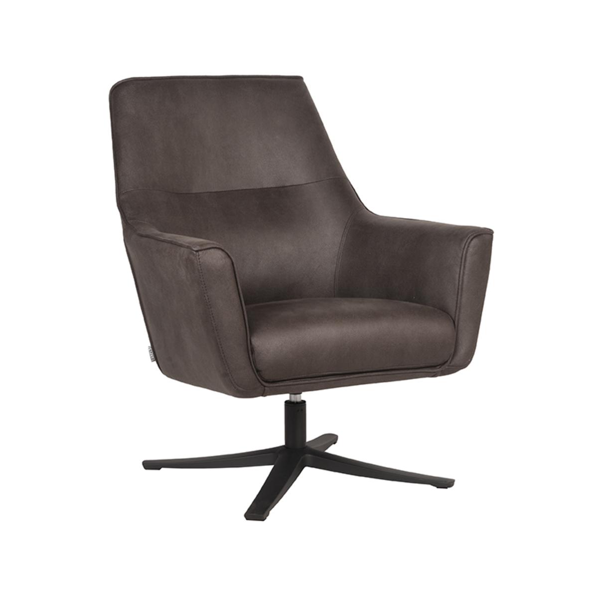  Fauteuil Tod - Antraciet - Microfiber afbeelding 1