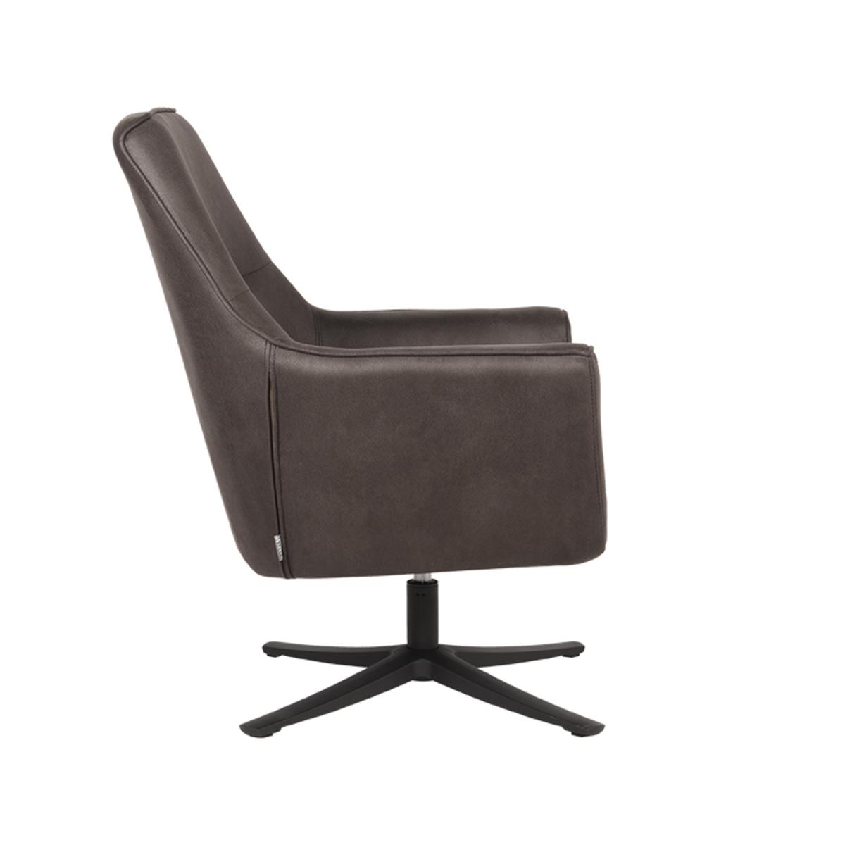  Fauteuil Tod - Antraciet - Microfiber afbeelding 3