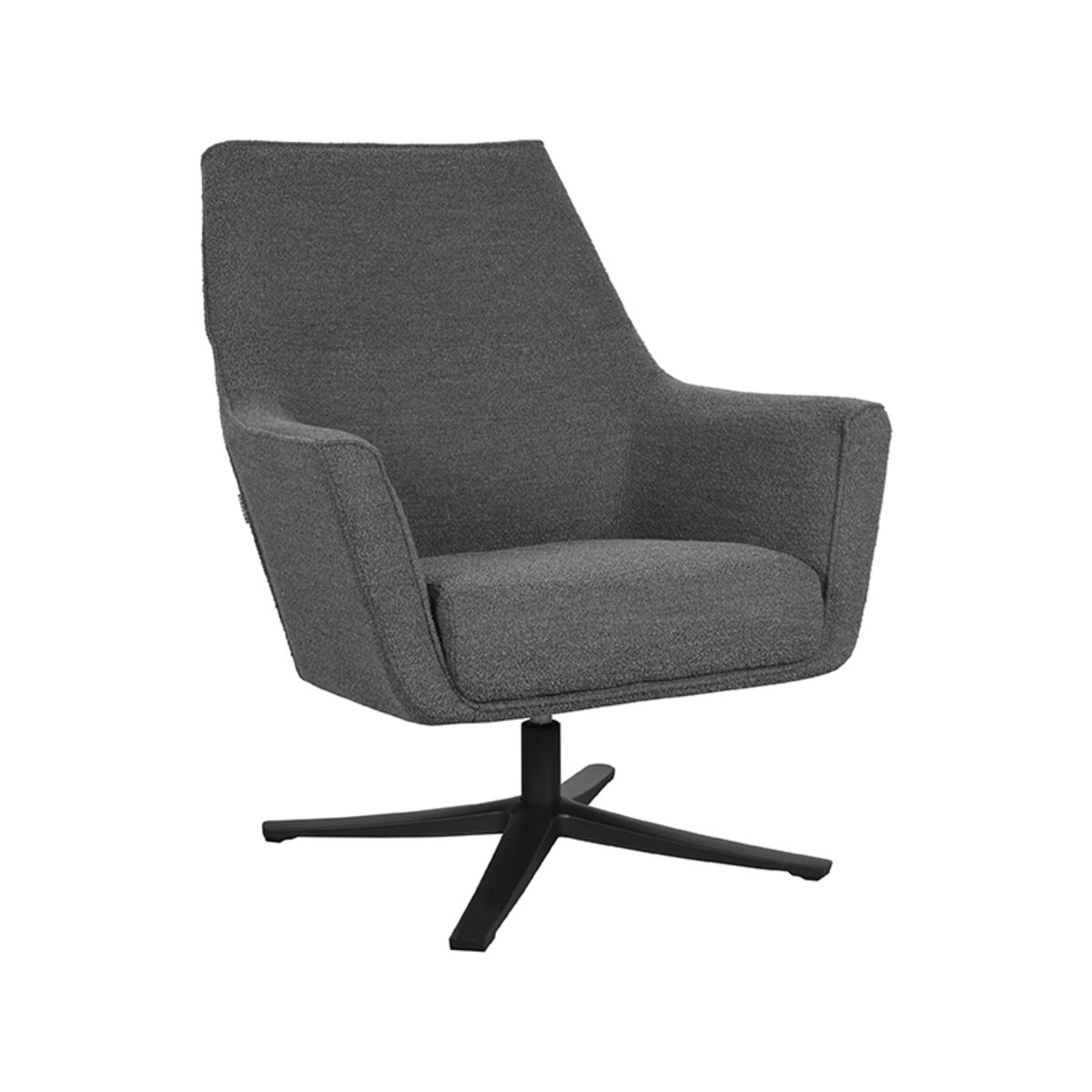  Fauteuil Tod - Grijs - Boucle afbeelding 1