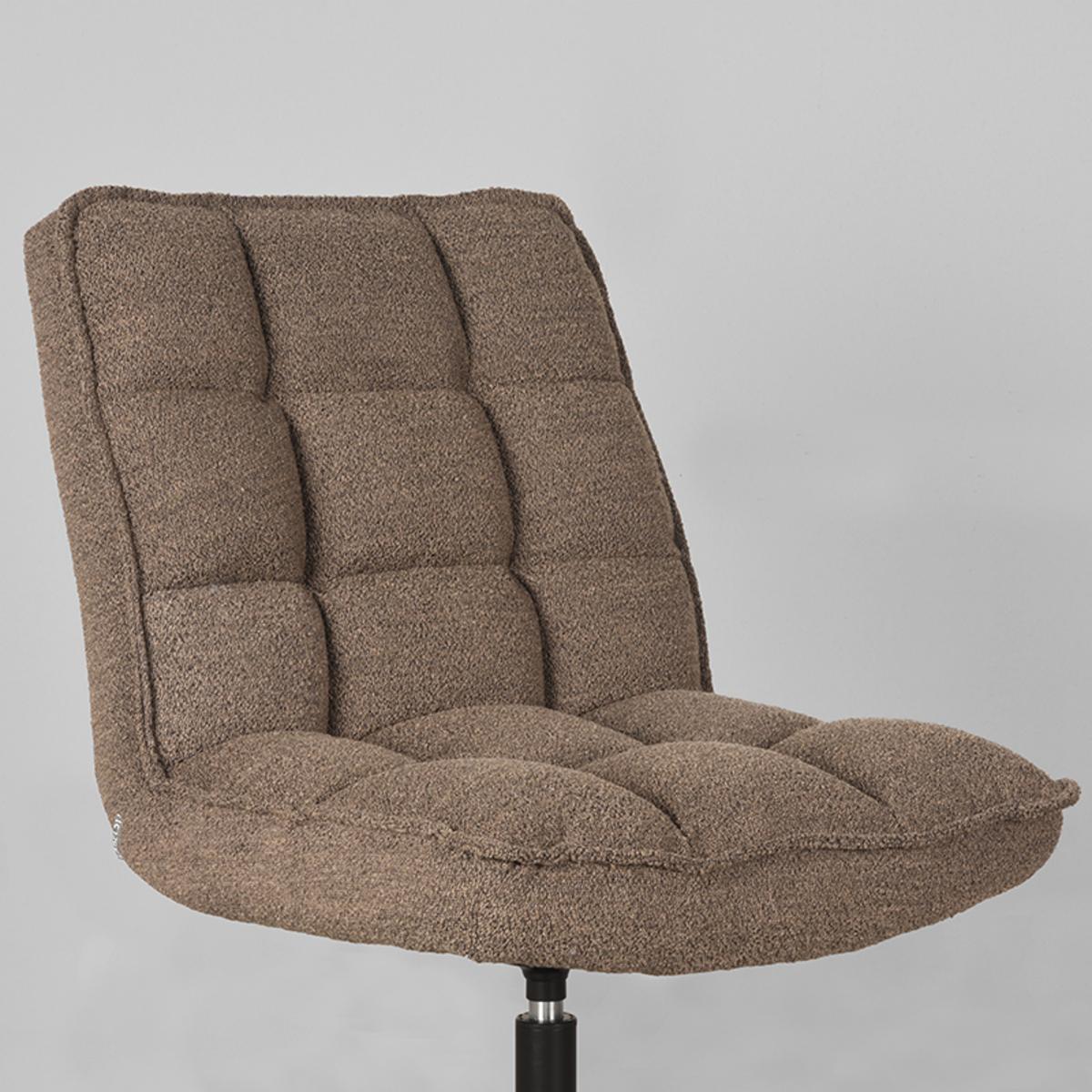  Fauteuil Vince - Bruin - Boucle afbeelding 6