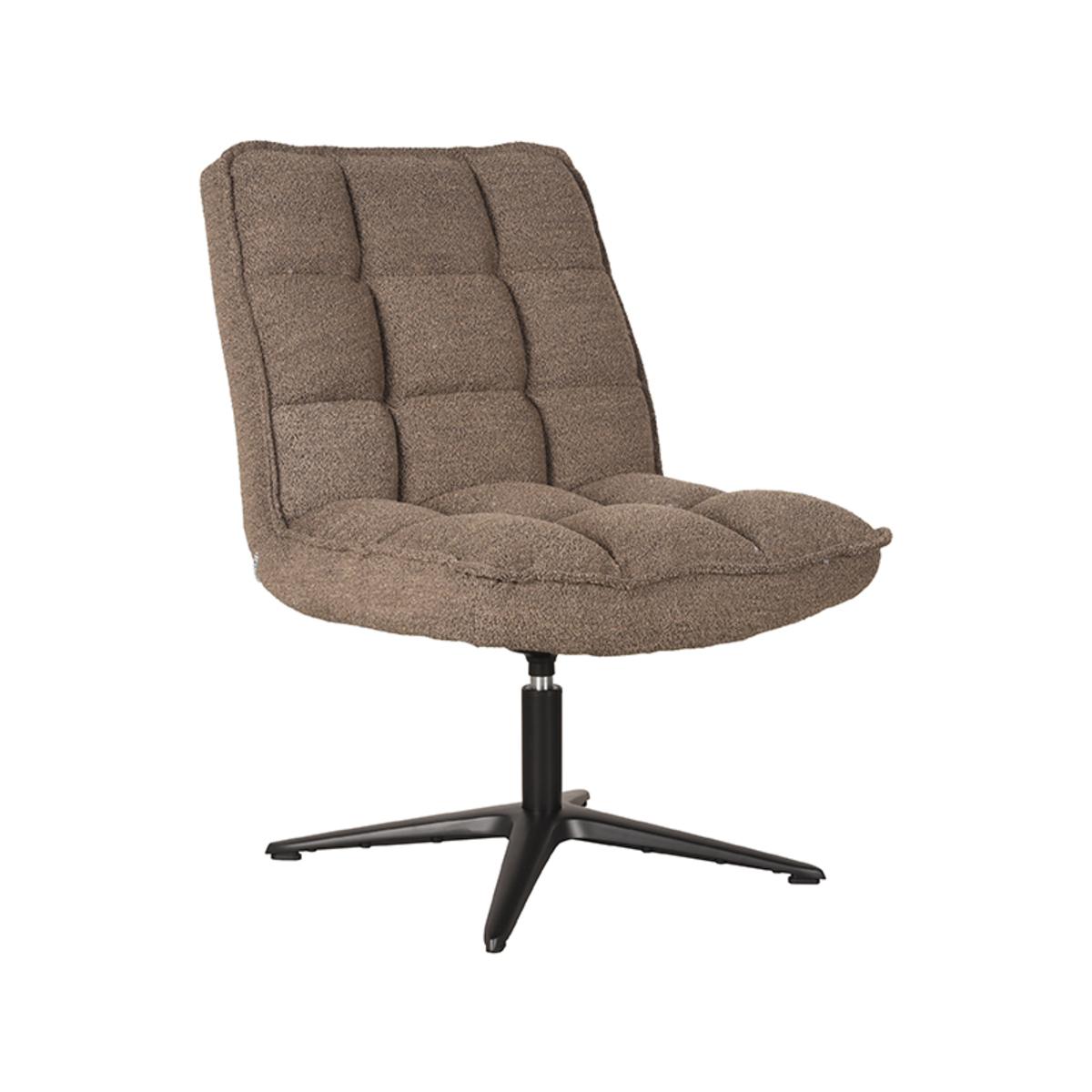  Fauteuil Vince - Bruin - Boucle afbeelding 2