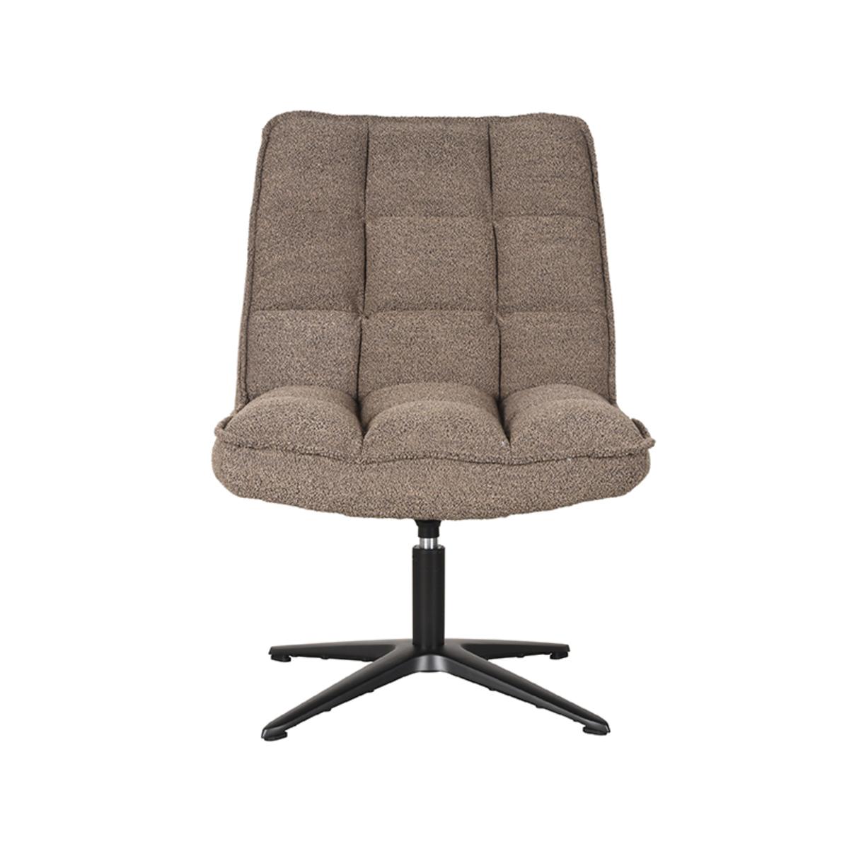  Fauteuil Vince - Bruin - Boucle afbeelding 3