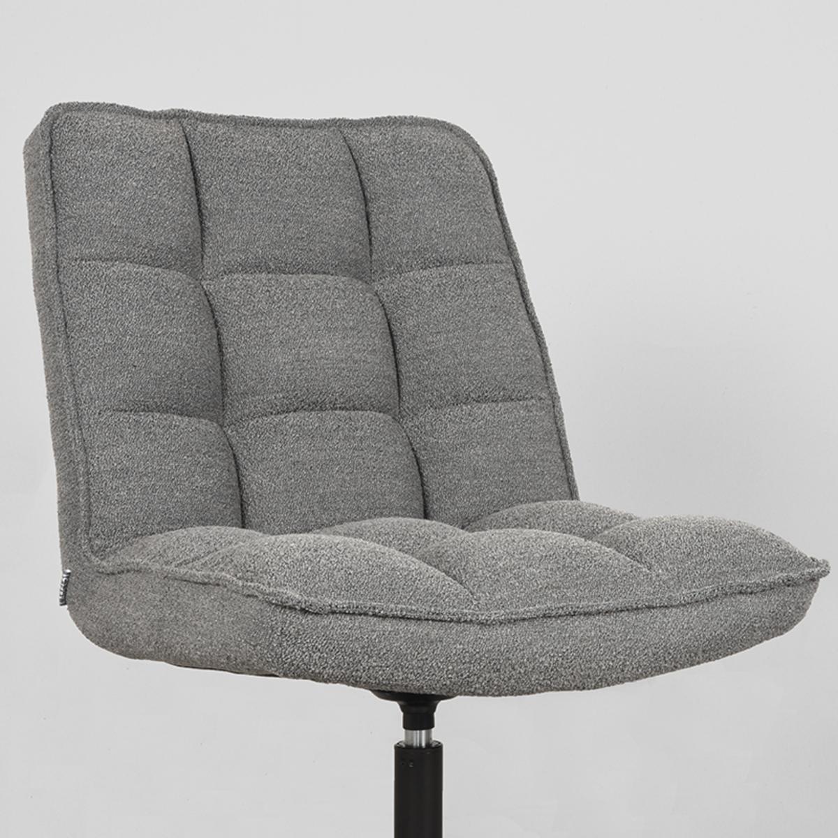  Fauteuil Vince - Grijs - Boucle afbeelding 6