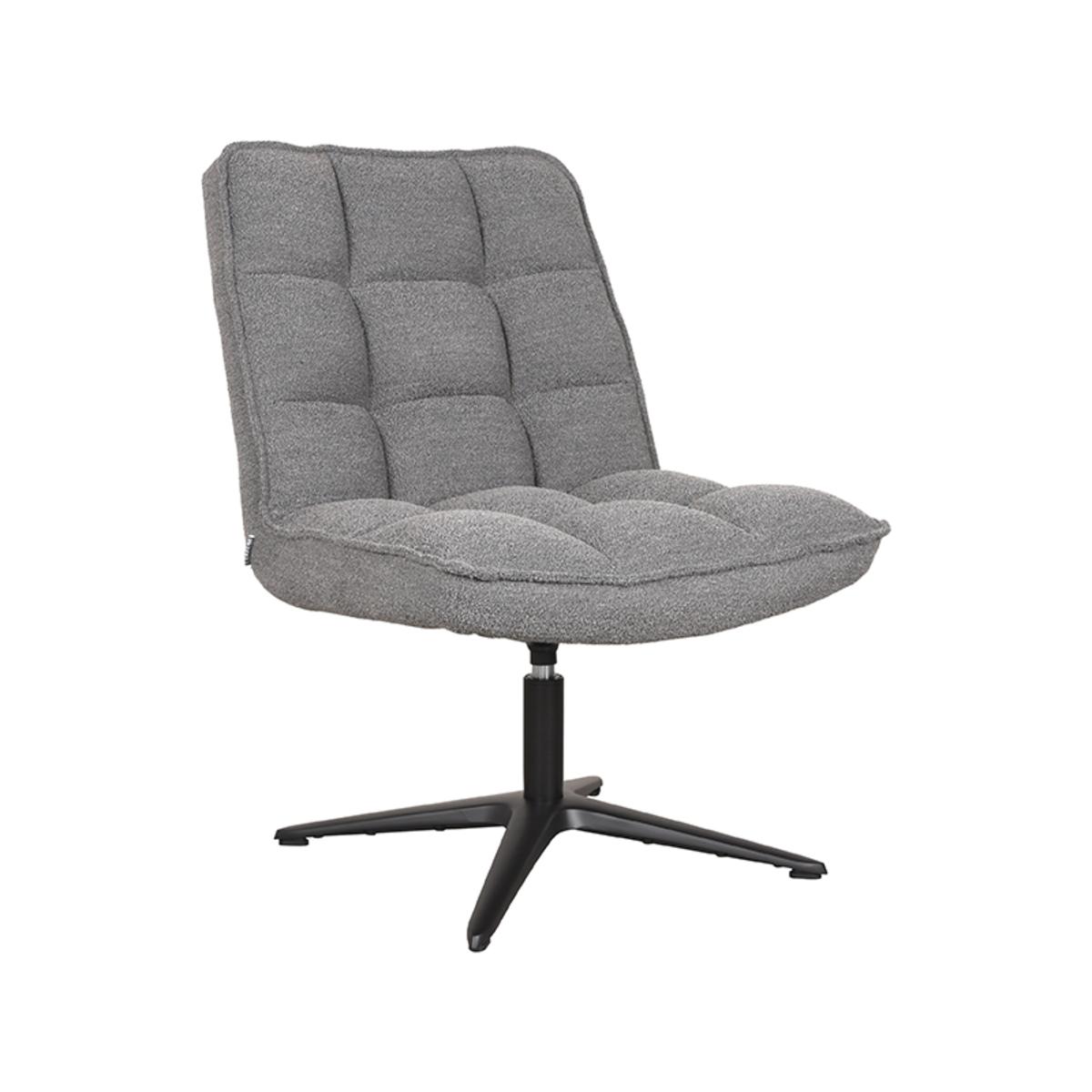  Fauteuil Vince - Grijs - Boucle afbeelding 2