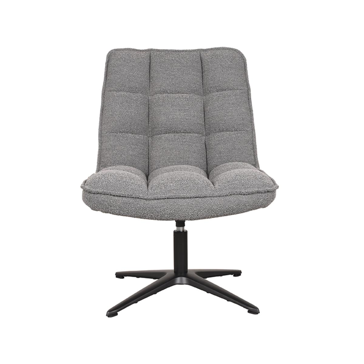  Fauteuil Vince - Grijs - Boucle afbeelding 3