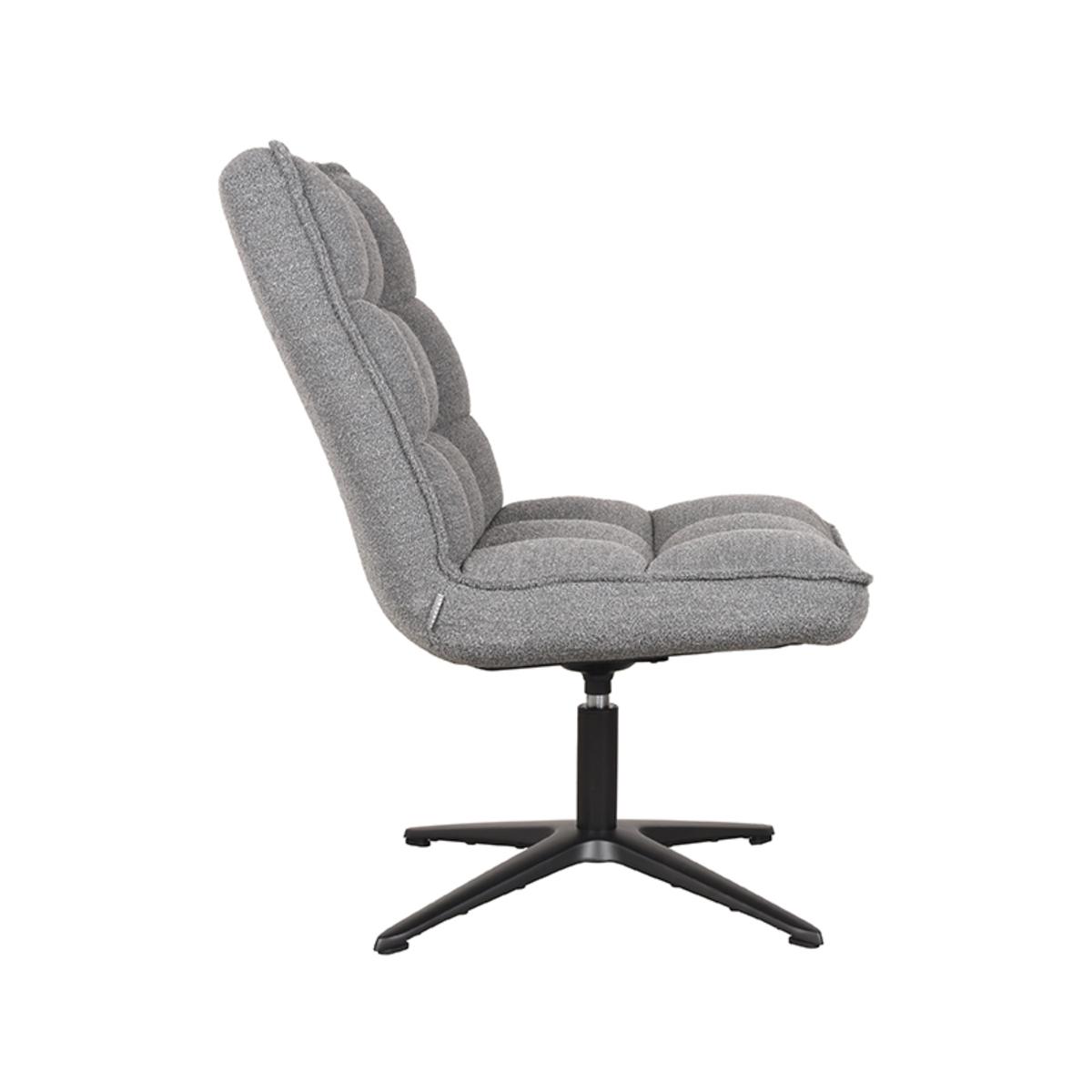  Fauteuil Vince - Grijs - Boucle afbeelding 4