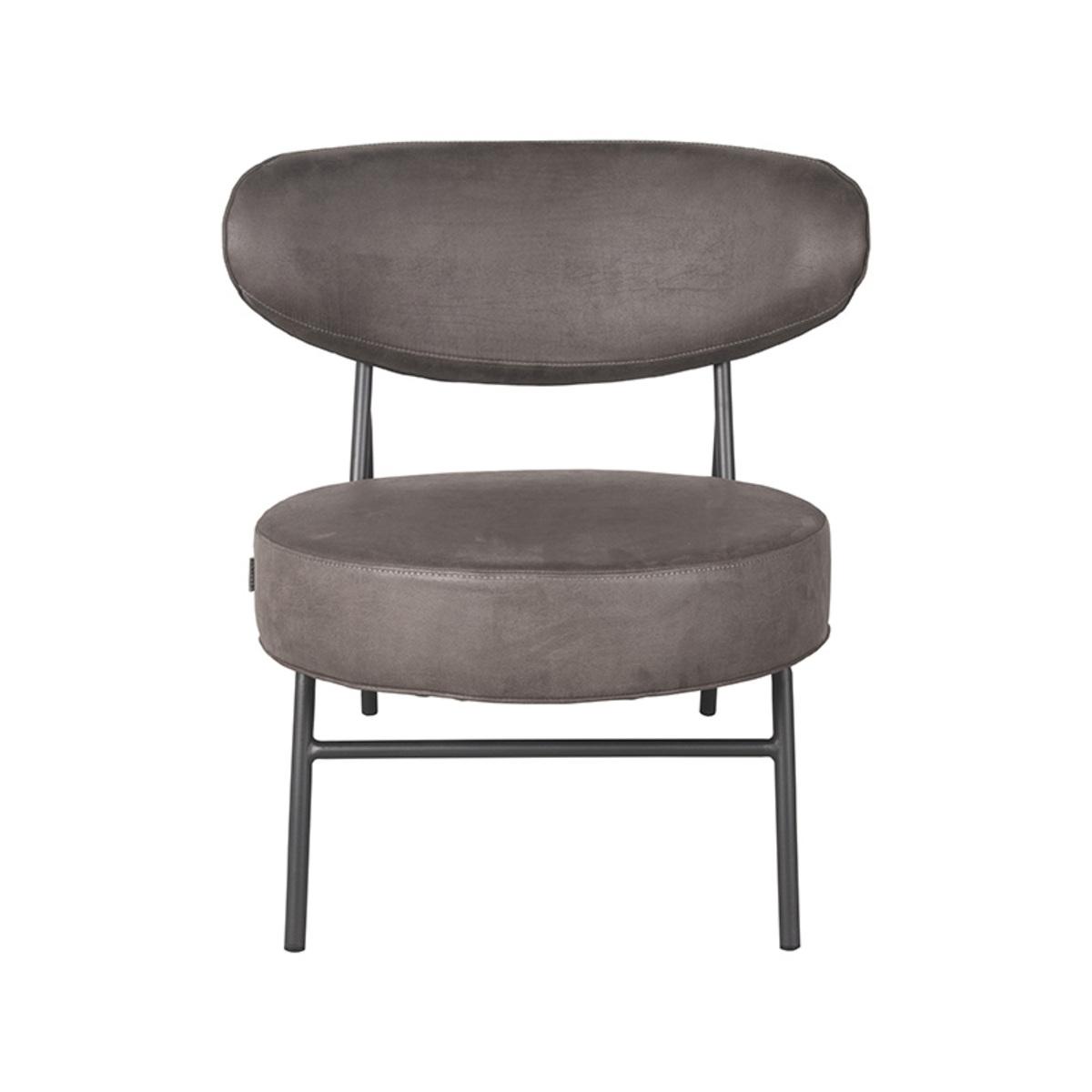  Fauteuil Zack - Antraciet - Micro Suede afbeelding 2