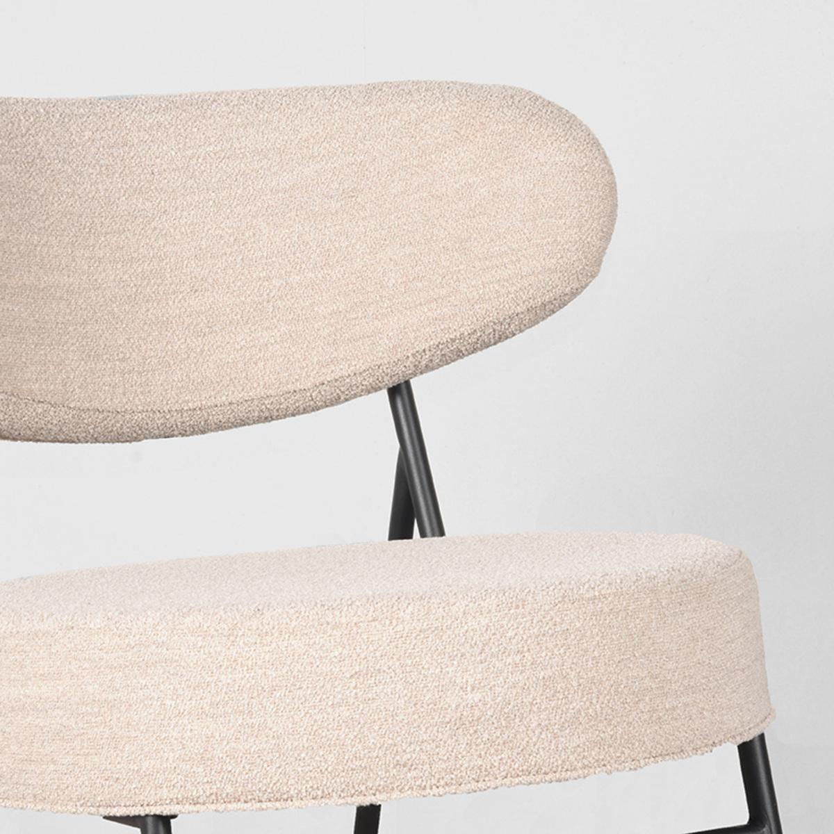  Fauteuil Zack - Naturel - Boucle afbeelding 5