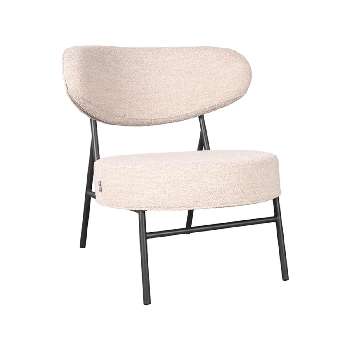  Fauteuil Zack - Naturel - Boucle afbeelding 1
