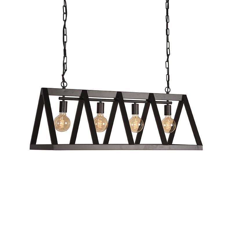  Hanglamp Roof - Zwart - Metaal afbeelding 1