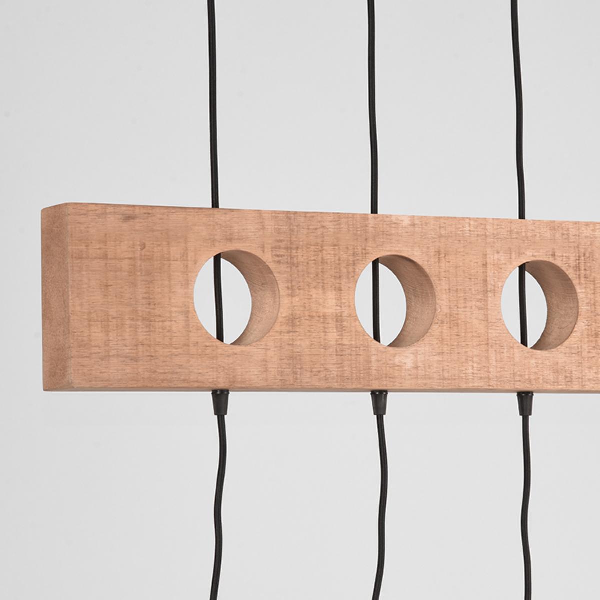  Hanglamp Timber - Rough - Mangohout afbeelding 3