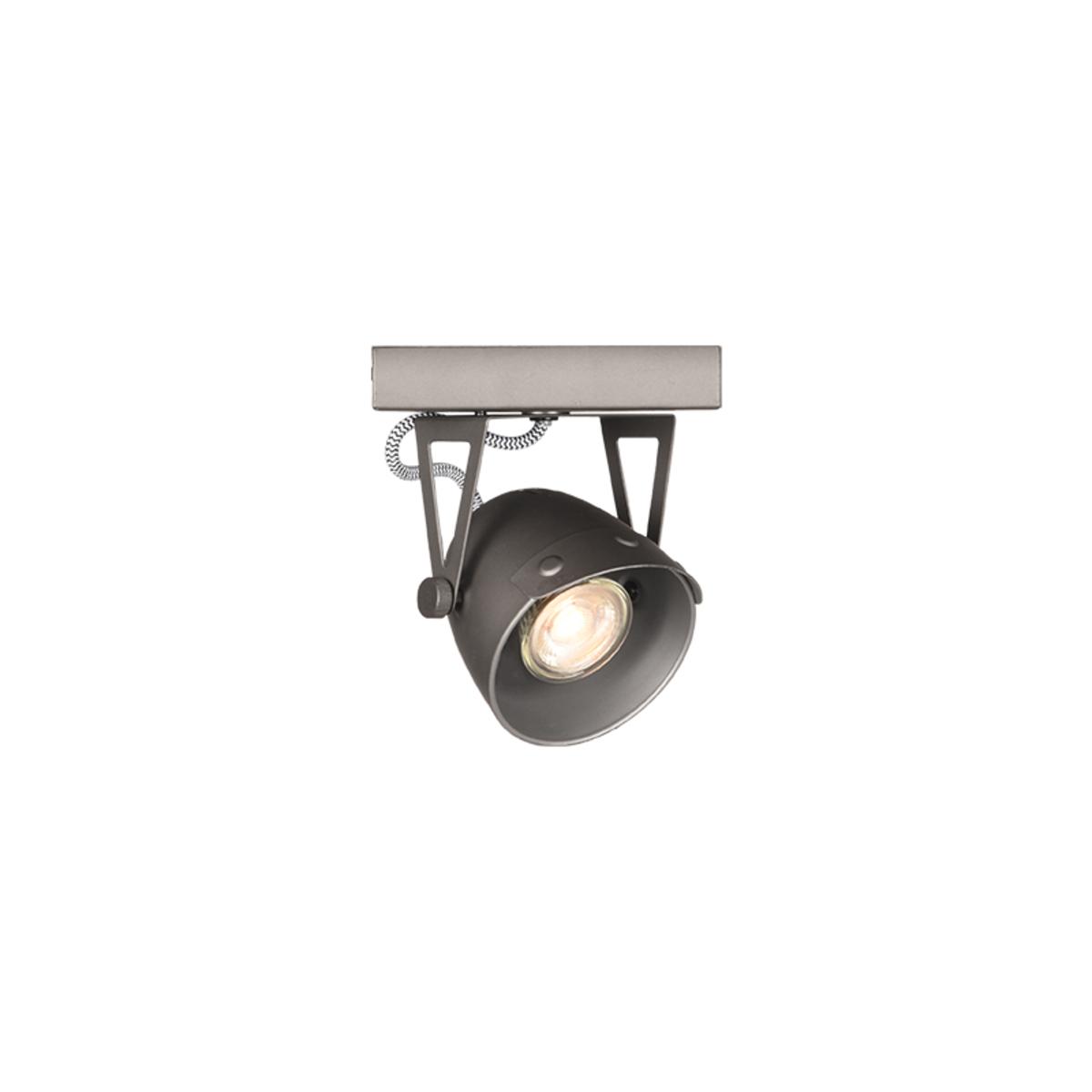  Spot Cap led - Grijs - Metaal - 1 Lichts afbeelding 1