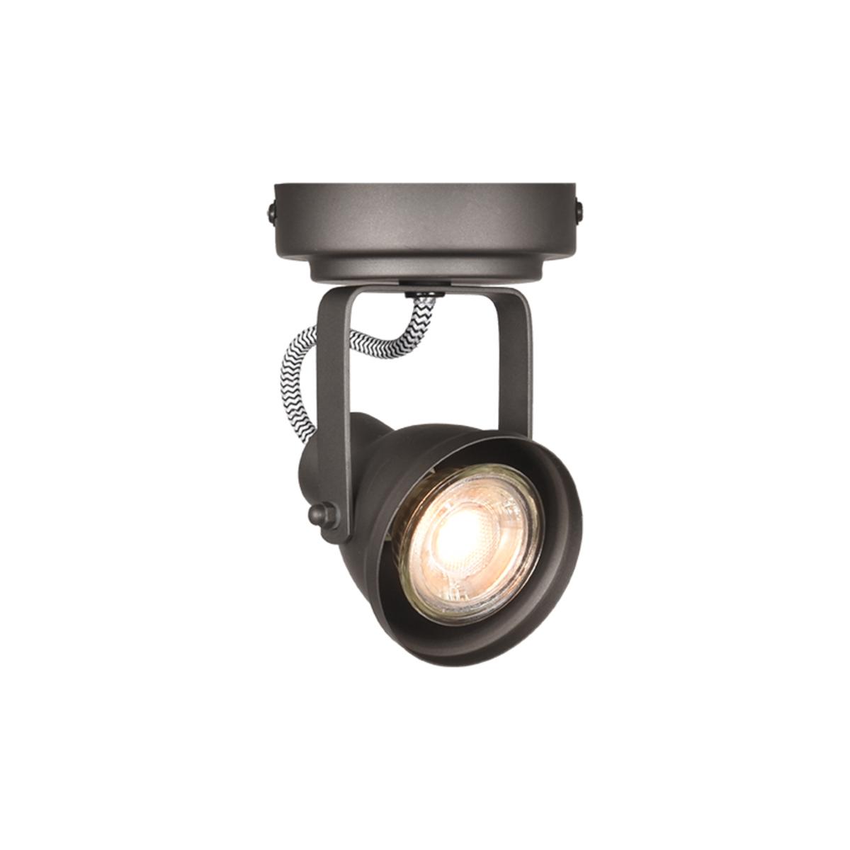  Spot Max led - Grijs - Metaal - 1 Lichts afbeelding 1