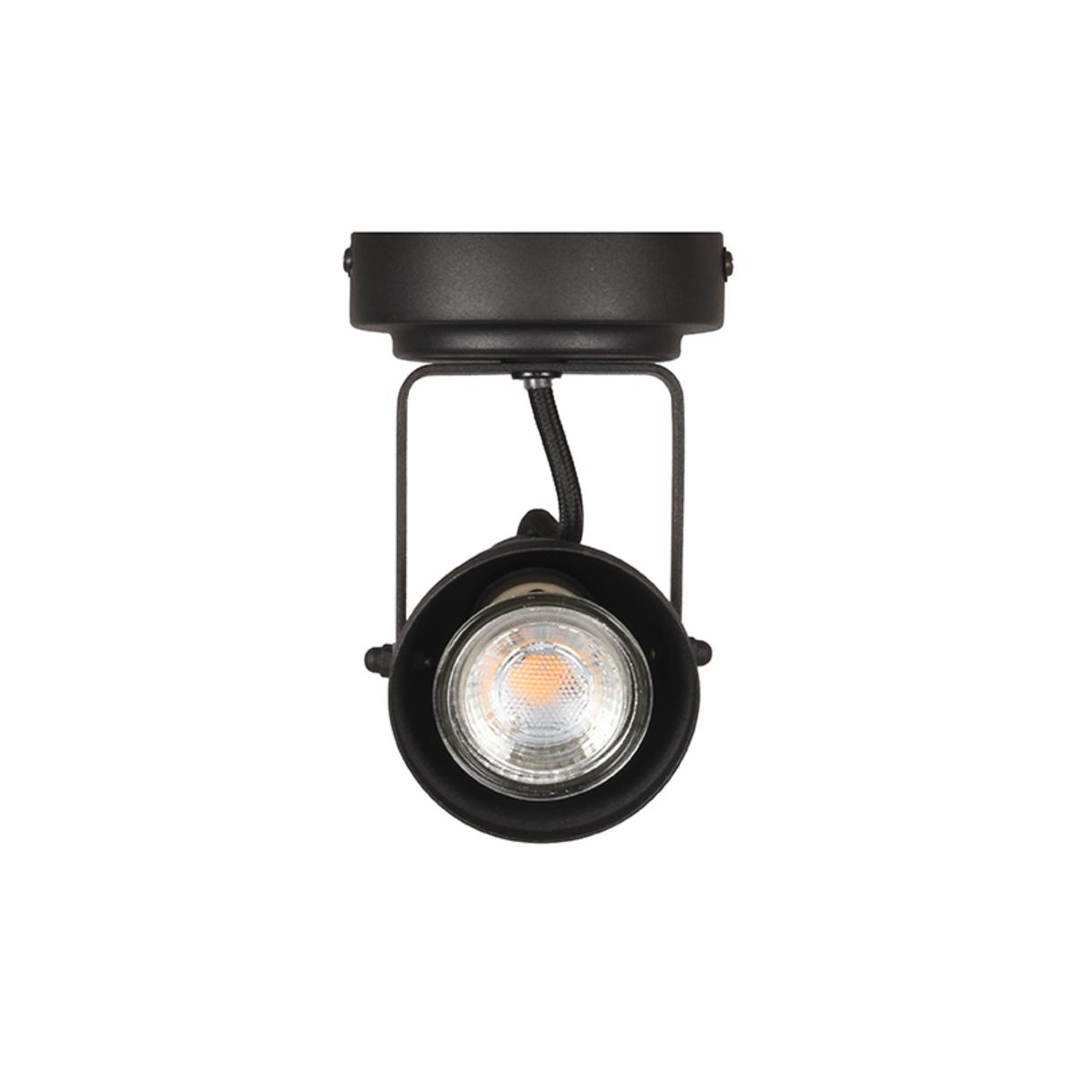  Spot Max led - Zwart - Metaal - 1 Lichts afbeelding 3