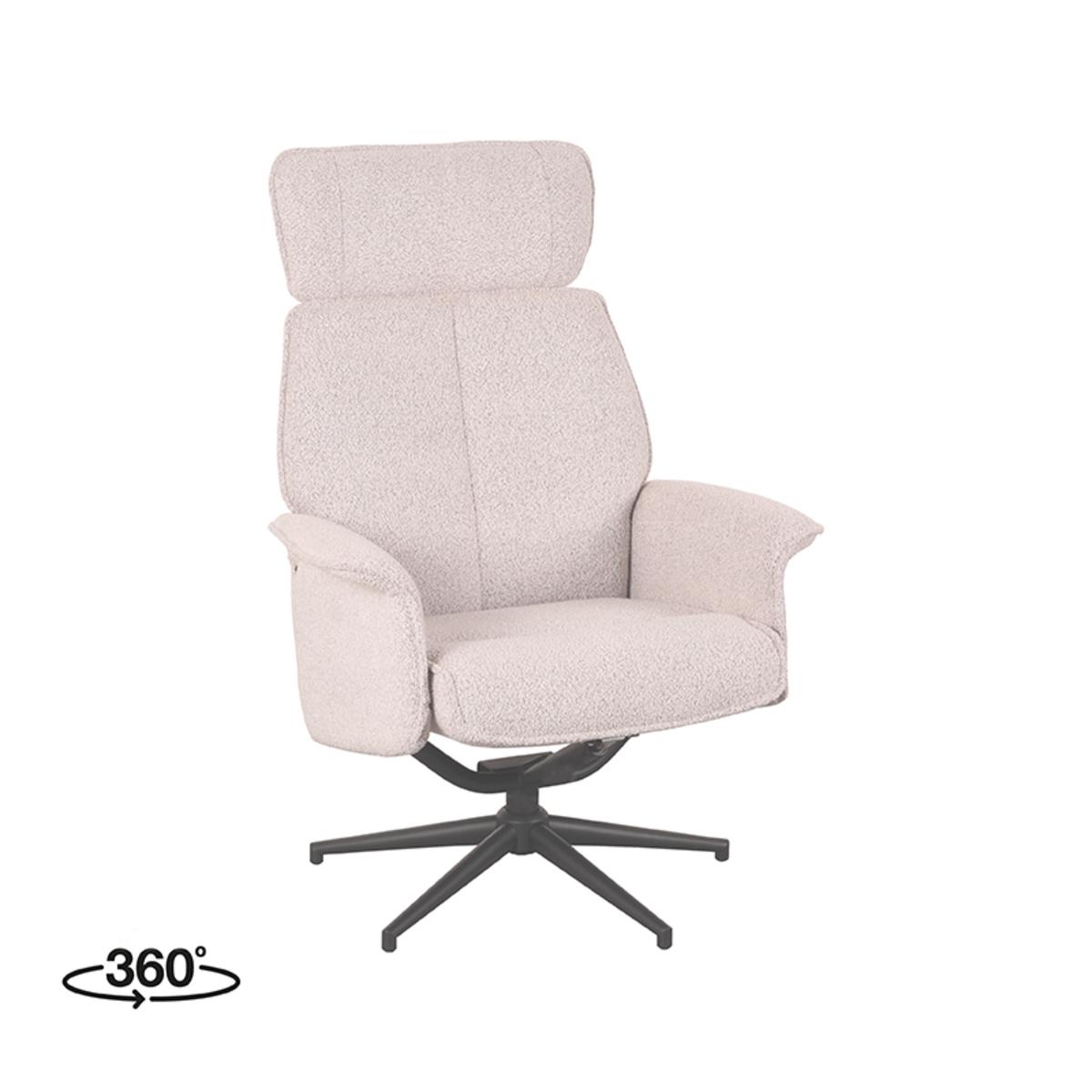  Fauteuil Verdal - Naturel - Boucle afbeelding 1