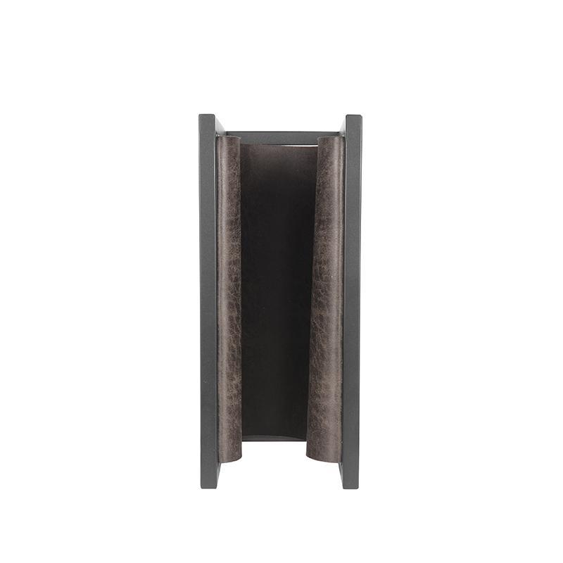  Magazinehouder - Antraciet - Leder afbeelding 4