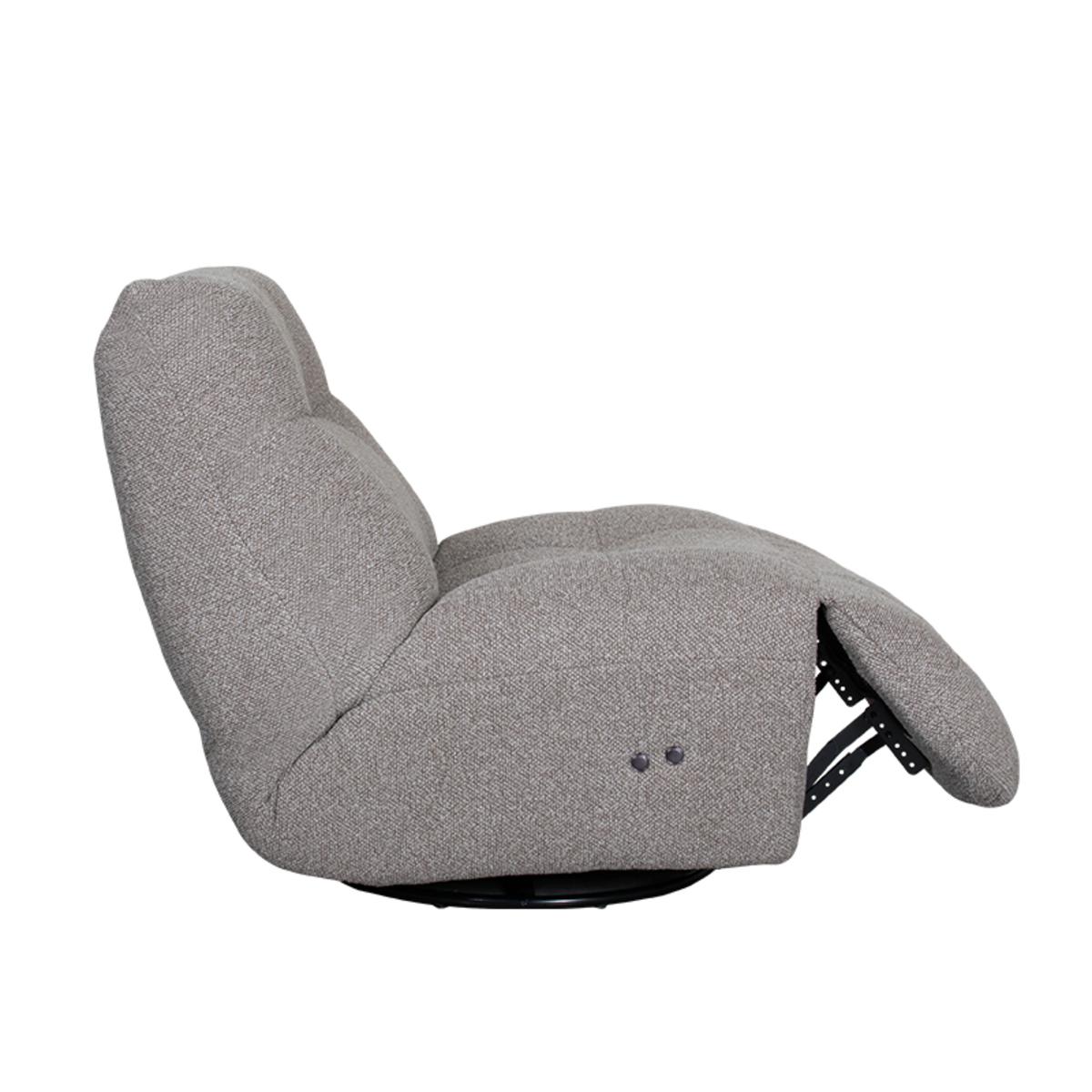  Fauteuil Relax & Recharge - Truffel grijs - Boucle afbeelding 4