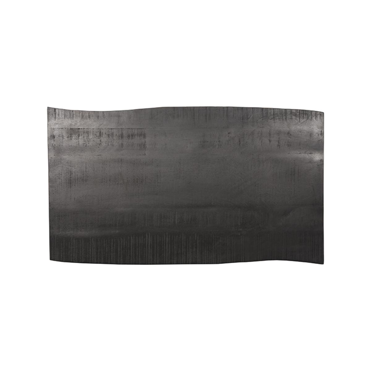  Eetkamertafel Bartafel - Zwart - Mangohout afbeelding 2
