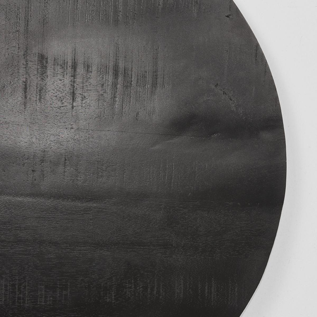  Eetkamertafel Bartafel - Zwart - Mangohout afbeelding 3