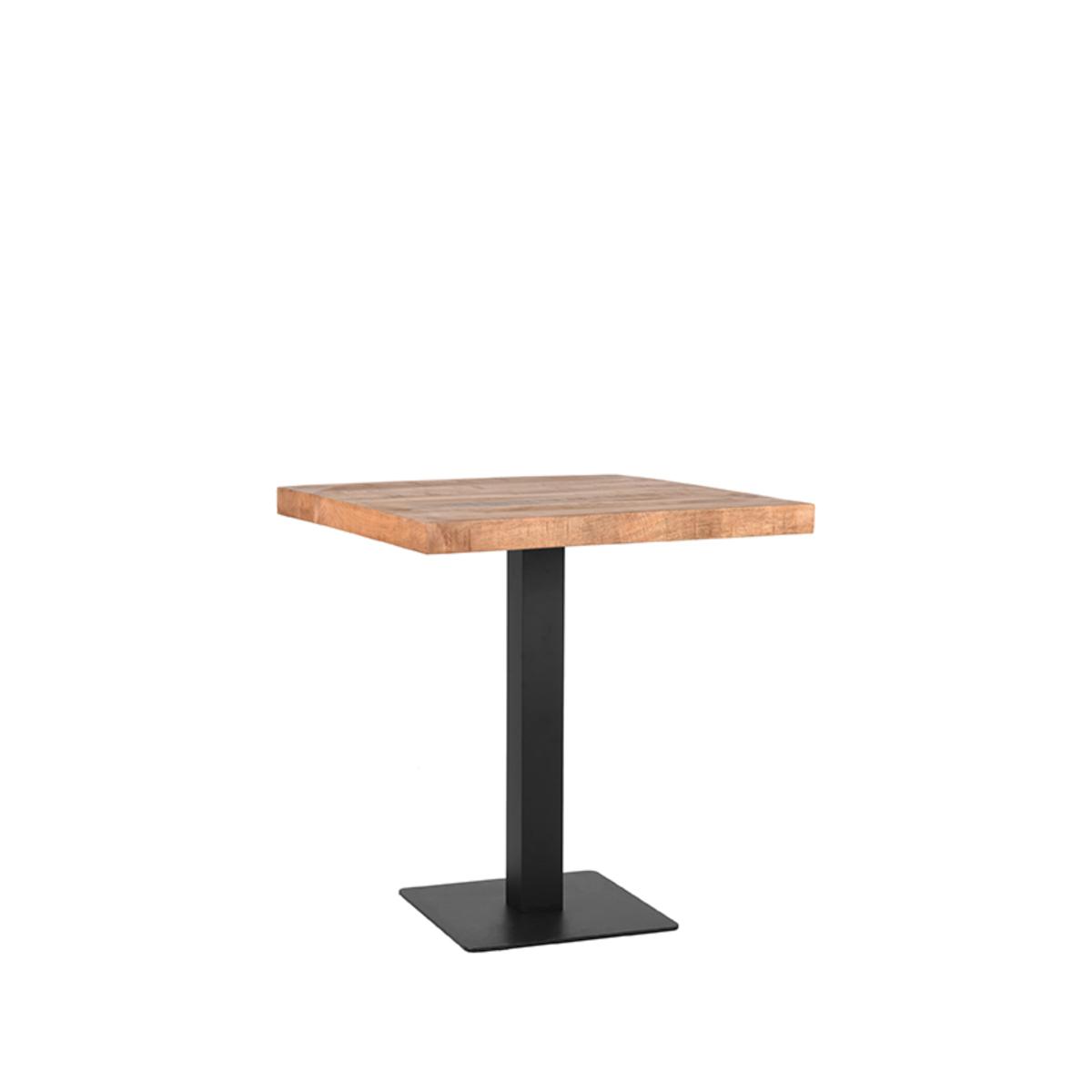  Restauranttafel 70x70x78 cm - Bruin - Hout afbeelding 1