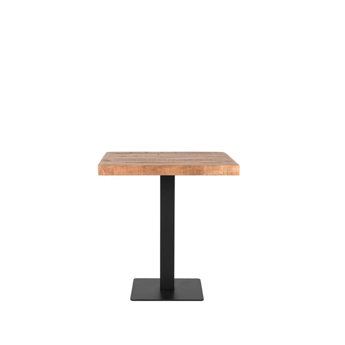  Restauranttafel 70x70x78 cm - Bruin - Hout afbeelding 2