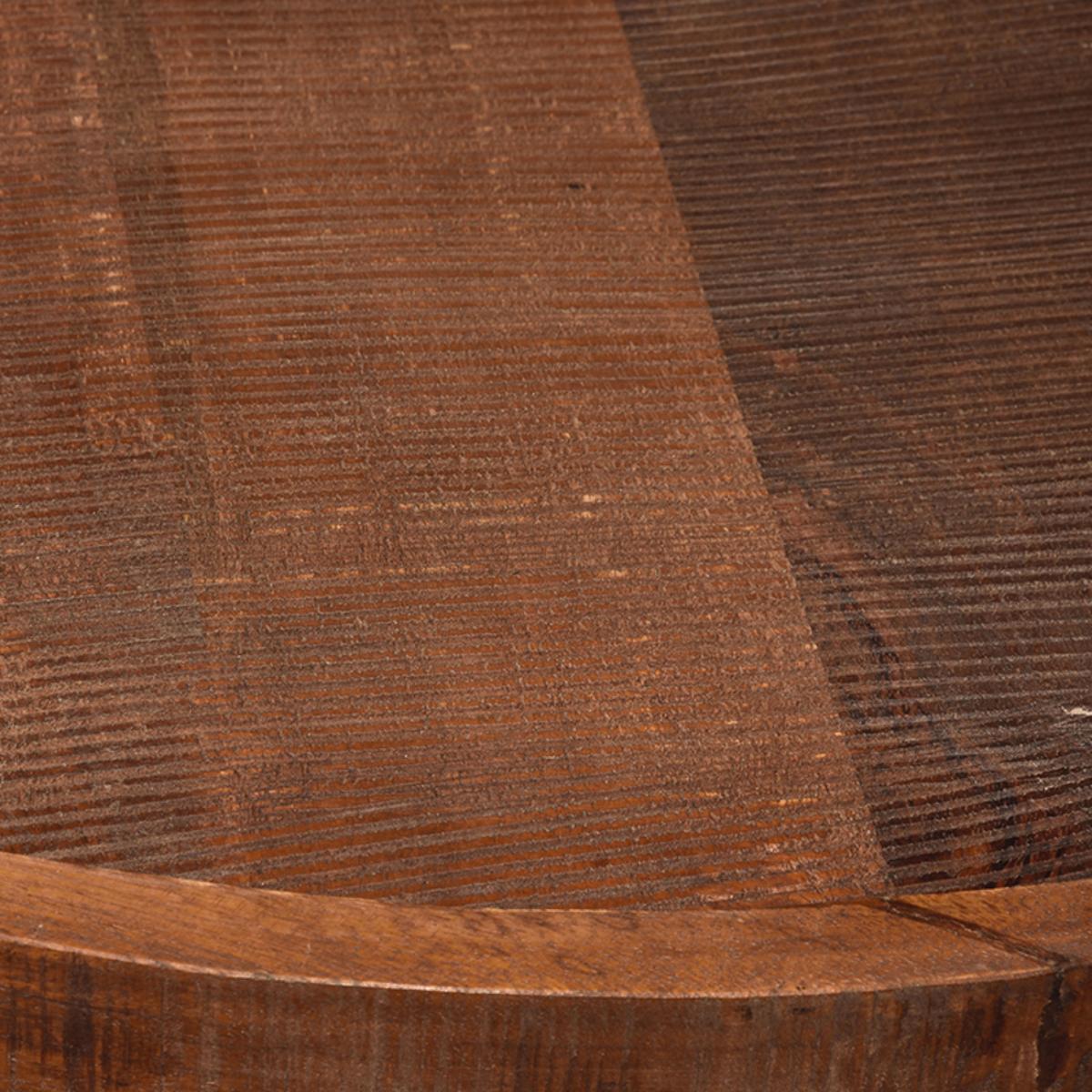  Salontafel Dubai - Smoke - Acaciahout - Rond - 80 cm afbeelding 3