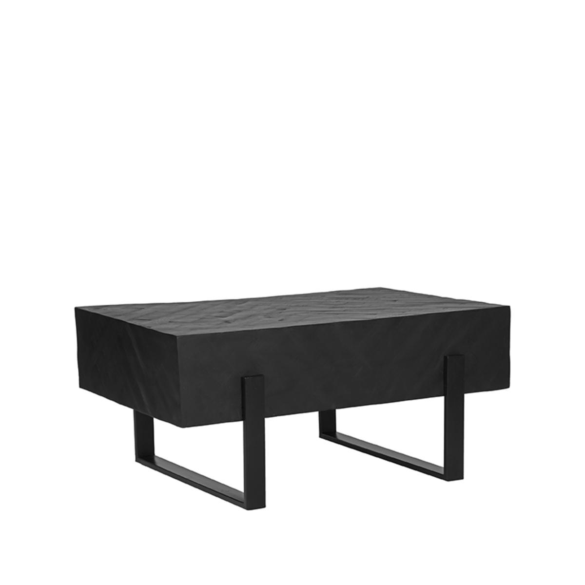  Salontafel Float - Zwart - Mangohout afbeelding 1